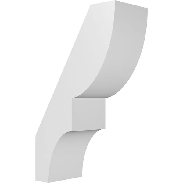 Ekena Millwork 3-in. W x 6-in. D x 10-in. H Ridgewood Architectural Grade PVC Knee Brace BRCP03X06X10RID - main